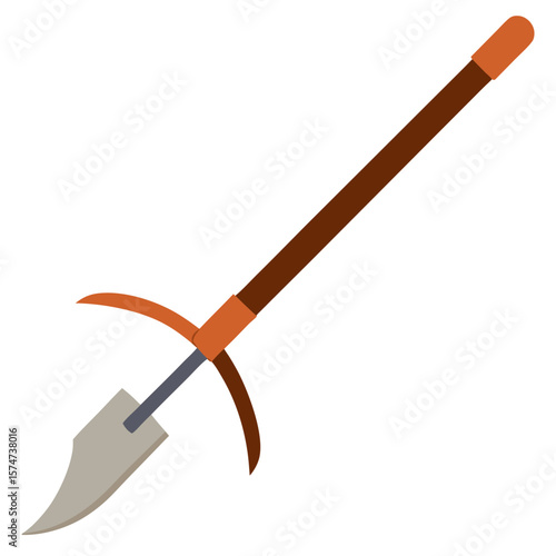 Cultivator Blade Silhouette Vector