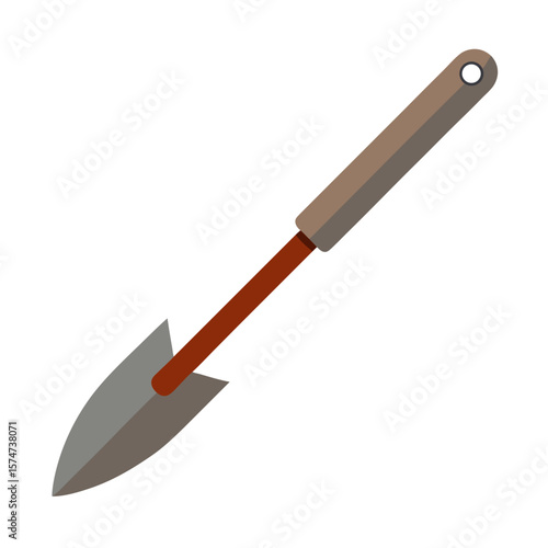 Cultivator Blade Silhouette Vector