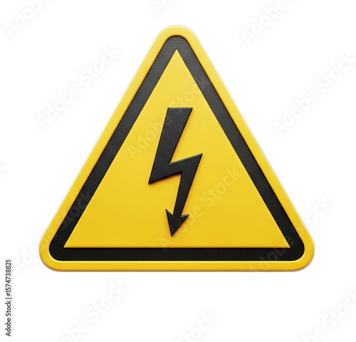 High voltage danger sign electrical hazard warning symbol safety precaution electricity risk caution 3d render Free Download High voltage danger sign electrical hazard warning symbol safety precaution electricity risk caution 3d render - GFXLoad