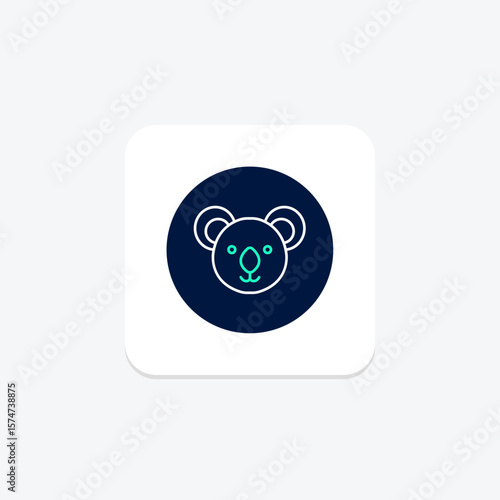 Koala, vector, pixel perfect, illustrator file