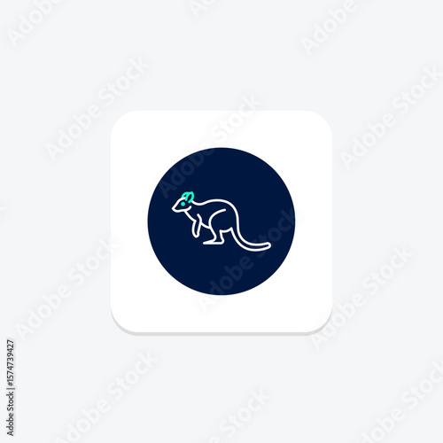 Tree Kangaroo, vector, pixel perfect, illustrator file
