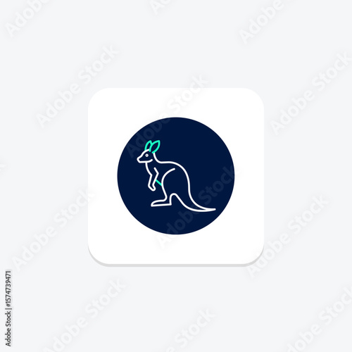 Wallaby, vector, pixel perfect, illustrator file