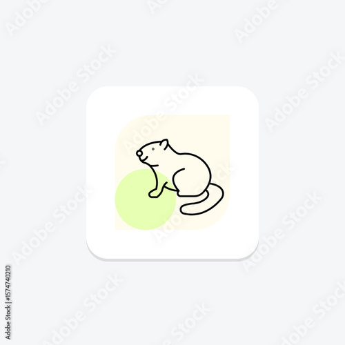 Beaver, vector, pixel perfect, illustrator file