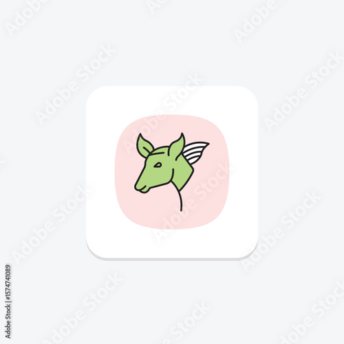 Okapi, vector, pixel perfect, illustrator file