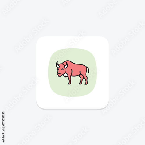 Takin, vector, pixel perfect, illustrator file