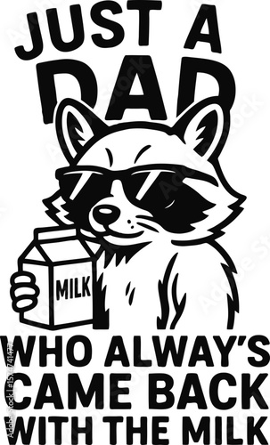 Raccoon Scalable SVG Vector Graphic with Editable Paths and Layers for Web, UI Design, Digital Art, and Print Applications