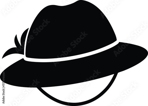 vector illustration of a hat