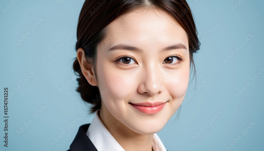 Calm Business Headshot in Professional Style with Soft Background Calm Business Headshot in Professional Style with Soft Background