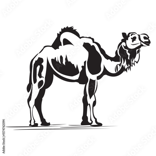 Camel vector art design