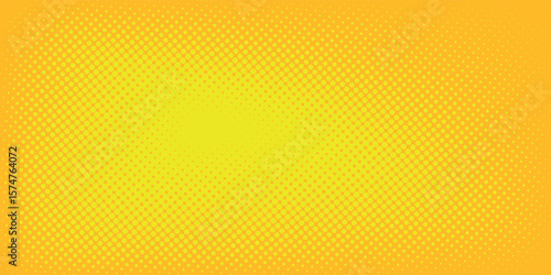 Dots halftone yellow and dark blue color pattern gradient grunge texture background. vector grunge. modern