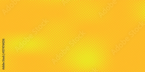 Dots halftone yellow and dark blue color pattern gradient grunge texture background. vector grunge. modern