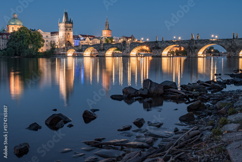 Cuadro en lienzo charles bridge prague