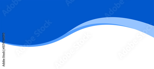 Header shape for website and border for banner. Abstract design element for template. 