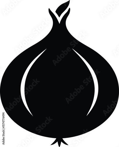 GarlicGlow Radiant Vector Icons for Garlic Designs