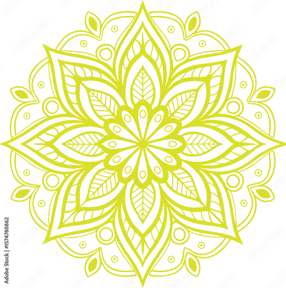 Fototapeta premium Seamless vector floral pattern illustration with abstract ornate elements and vintage damask texture for elegant fabric and wallpaper design