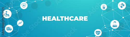Integrated healthcare, medical support concept – vector illustration.