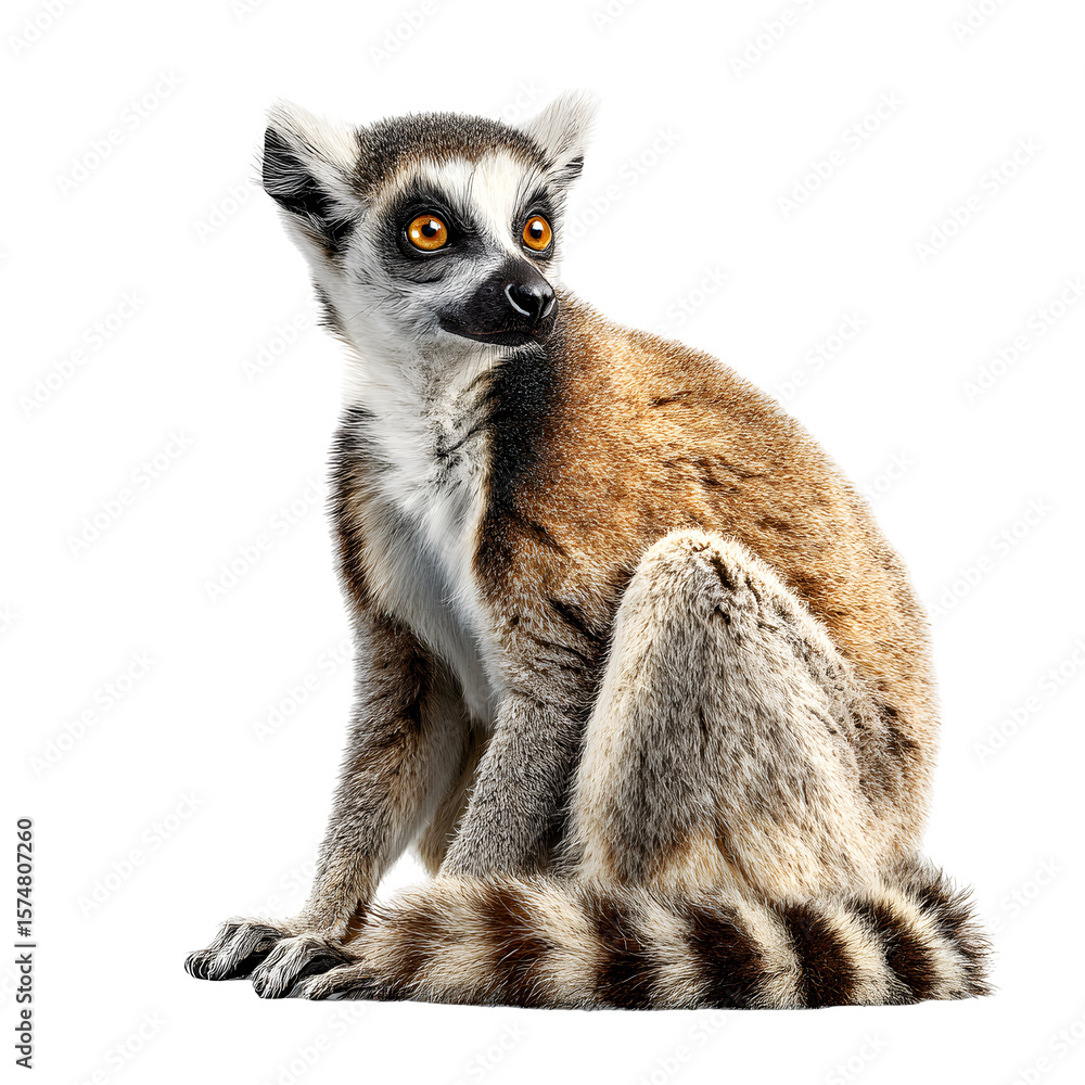 Obraz premium ring tailed lemur catta