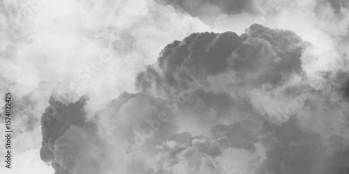 Clouds background cumulonimbus cloud formations before the storm. grey sky with dark black and white clouds with background texture. gray storm clouds illustration. Abstract Background with copy-space