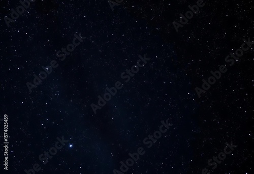 Vast, glittering starfield across a deep black night sky,  science fiction,  night