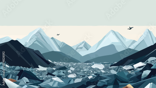 Surreal and Unsettling Landfill Landscape
