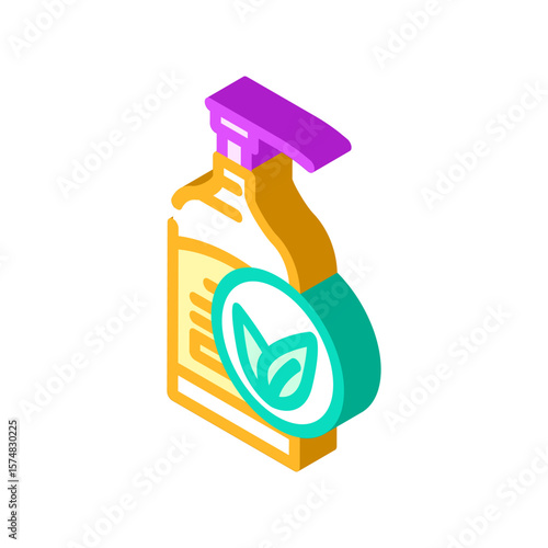 soap natural isometric icon vector illustration