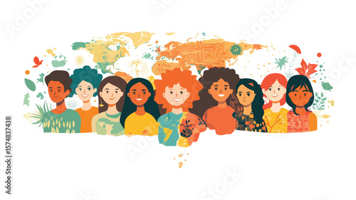 Celebrate World Day for Cultural Diversity with International Events Illustration