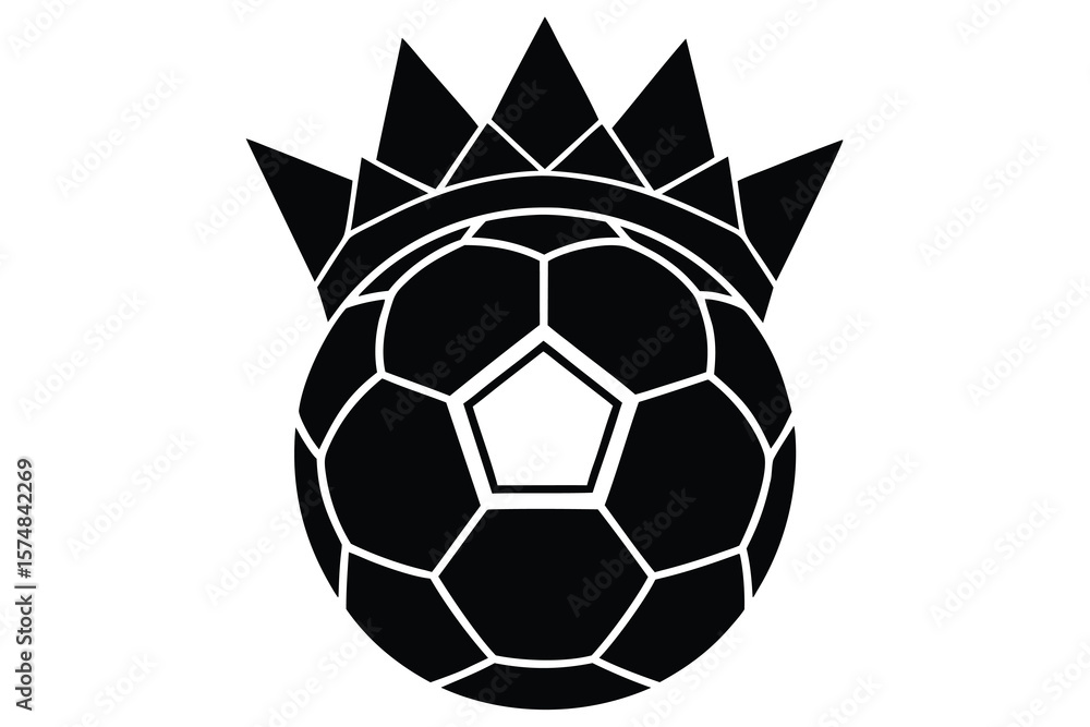 Fototapeta premium golden soccer ball