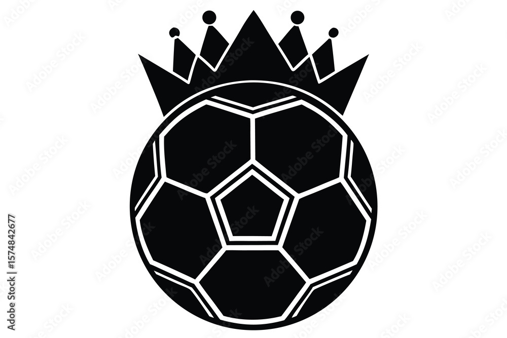 Obraz premium golden soccer ball