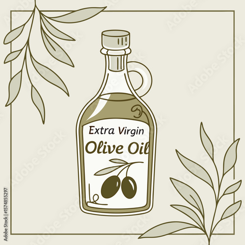 olive oil and olives
