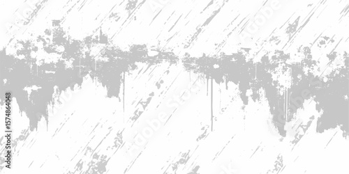  grunge texture background, white base with distressed black scratches texture. Retro and vintage backdrop.