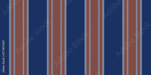 Quadro em tela Bomposition textile lines pattern, rectangle seamless background vector