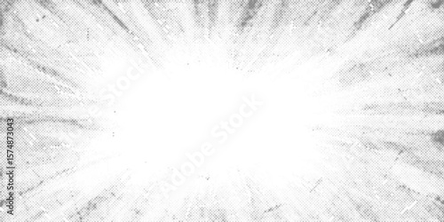 Vector modern paintbrush grunge with halftone dots pattern texture	 halftone design on a white backdrop.
