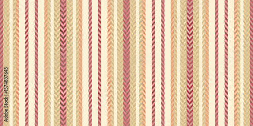 Elegant vertical stripes in warm peach, beige, and burgundy create a timeless textile pattern.