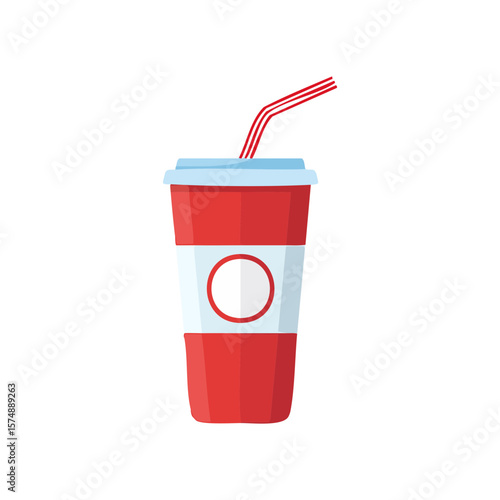 A vibrant and refreshing drink in a classic to-go cup
