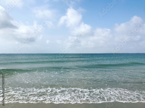 July Ocean on Ocracoke Island