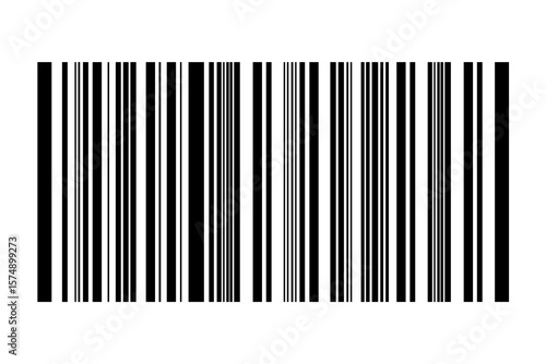 Fake line barcode icon design
