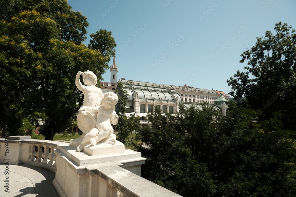 Obraz premium Statue in Wien 