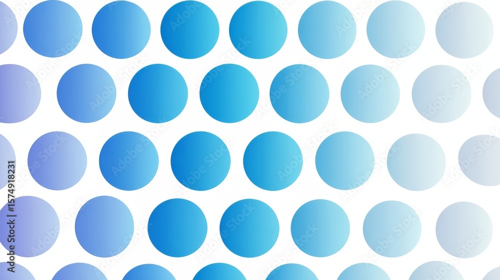 Blue and white background with blue circles. The circles are of different sizes and are scattered throughout the background Blue and white background with blue circles. The circles are of different sizes and are scattered throughout the background