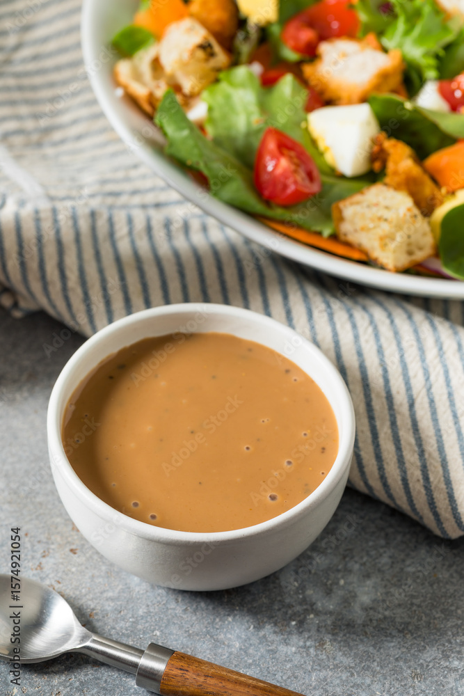 Homemade Creamy Balsamic Salad Dressing Homemade Creamy Balsamic Salad Dressing
