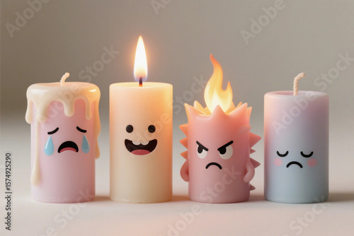 Mood Candles with Emotions