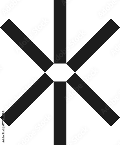 abstract shape black form. PNG. Asset. Figura geométrica abstracta en vector