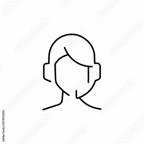 support center icon sign vector