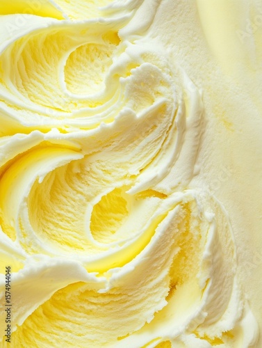 Sunny Lemon Swirls Photo - Cheerful Summer Dessert