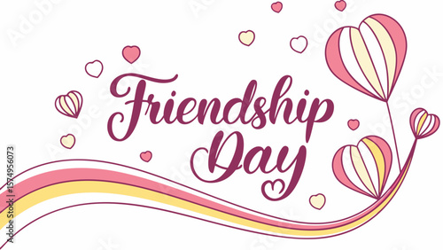 Friendship day wishes and greetings with hearts and love for best friends happy friendship day celebration