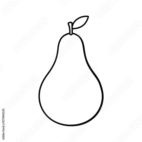pear vector illustration