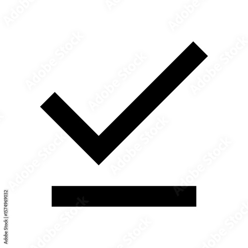 Download done complete success checkmark icon