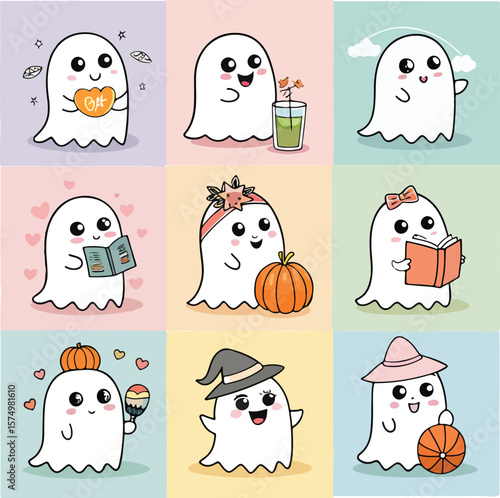 Ghost reading clipart Bookish halloween ghost png Reading autumn vibes png Trendy bookish png Book lover clipart Halloween gift shirt png
