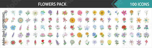 20 Footwear Icons Pack - Diverse Shoes and Boots Collection - Hand-Drawn Style Vector Illustrations Set