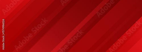 red banner background.abstract background.colorful.slash effect .memphis .eps 10