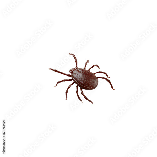 tick isolated on white background 